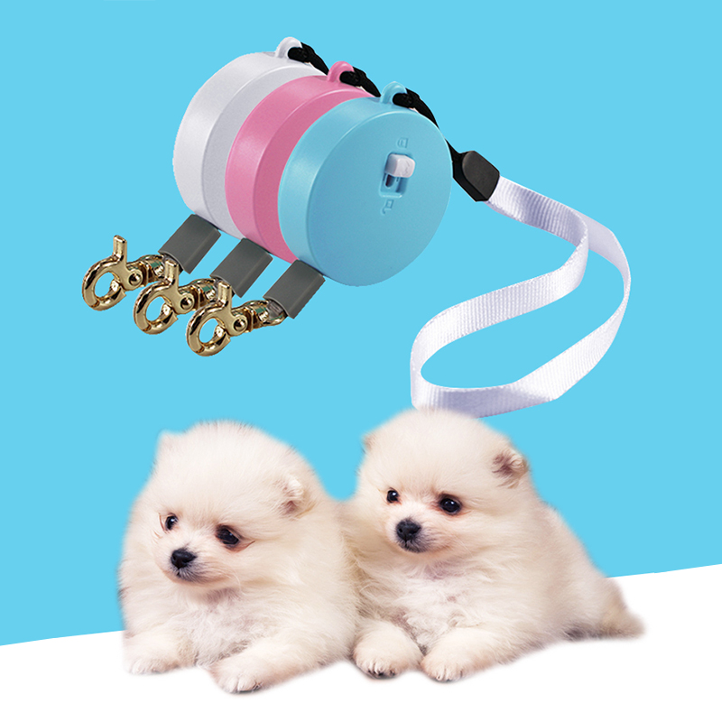 Guinzaglio portatile mini cani retrattile guinzaglio per gatti di cagnolini di piccola taglia